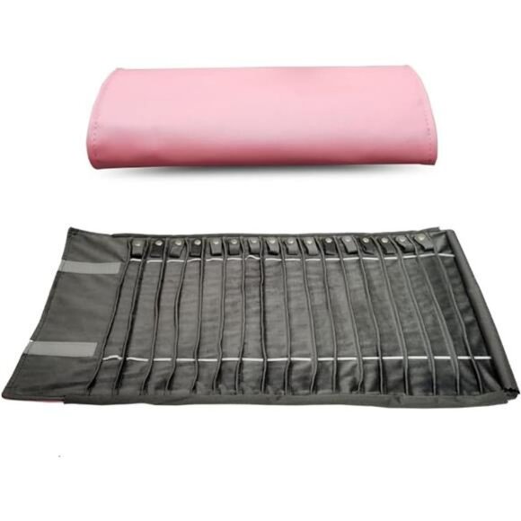 Portable Jewelry Travel Roll Necklace Bracelet Organizer Storage Holder Case - Picture 1 of 7